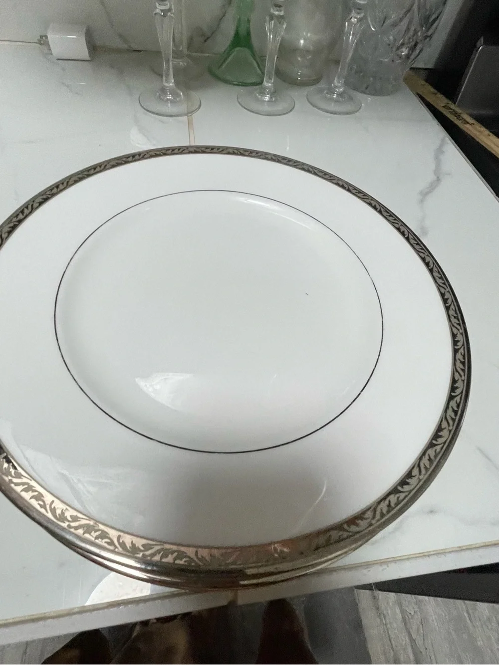 5 Lenox ~ Landmark Platinum Millennium Edition ~ Dinner Plate ~